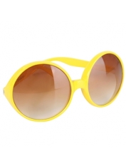 Yellow Disco Glasses Hippie Glasses - Novelty Glasses Party Glasses